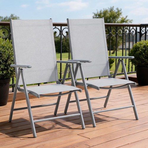 Set folding garden chairs - set,