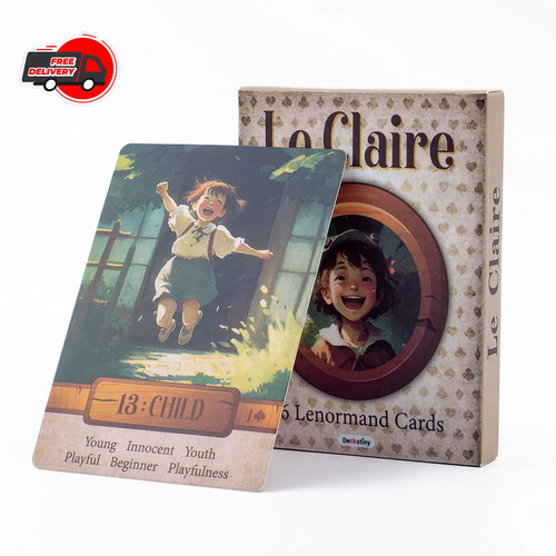 Claire lenormand cards - lenormand,