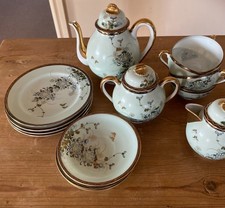 Eggshell Chinese 15 Piece Tea/Coffee set