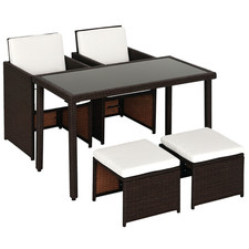 Outsunny pieces rattan - outsunny, 5
