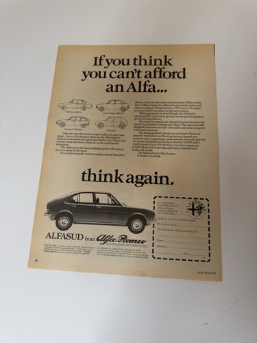 Original 1976 alfa romeo - 1976,