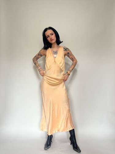 1930 silk bias cut - 1930's,