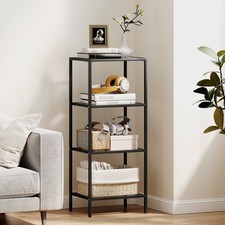 4-Tier Glass Shelf, Modern