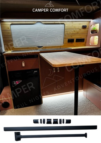 Campervan folding table leg - folding,