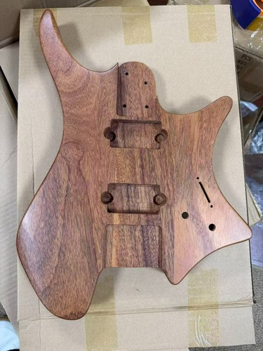 Mahogany electric guitar - electric, body
