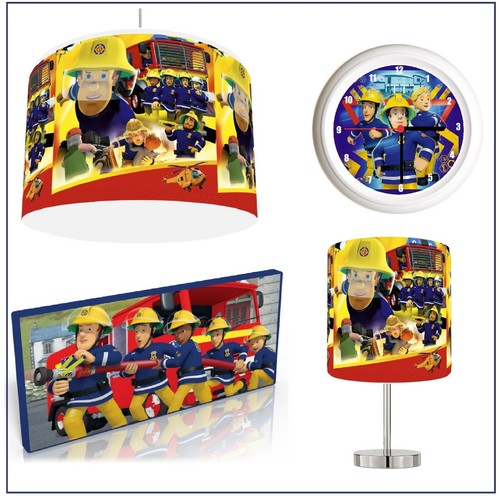 Fireman sam lampshade - fireman,