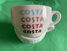 2 Costa Large Coffee Mug Cup