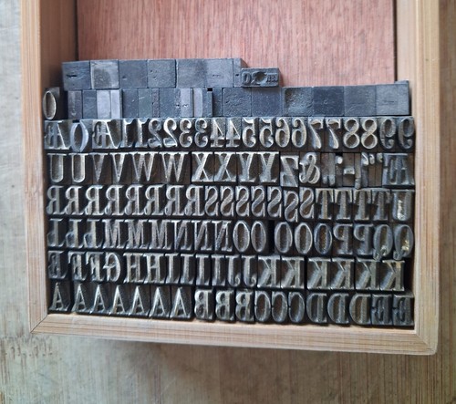 Bookbinders used brass - used,