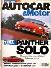 AUTOCAR MAGAZINE 08-AUG-90 -