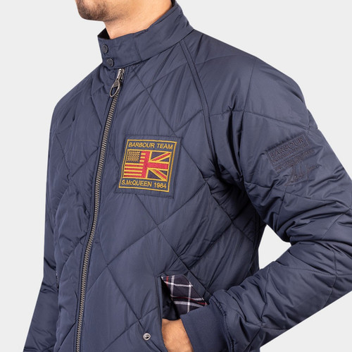 Barbour quilted jacket steve - jacket,