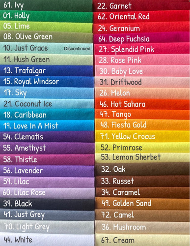 Wool mix craft - :, 9"