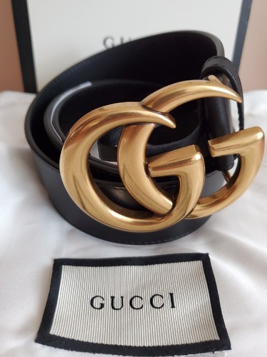 Gucci classic black gold brass - black,