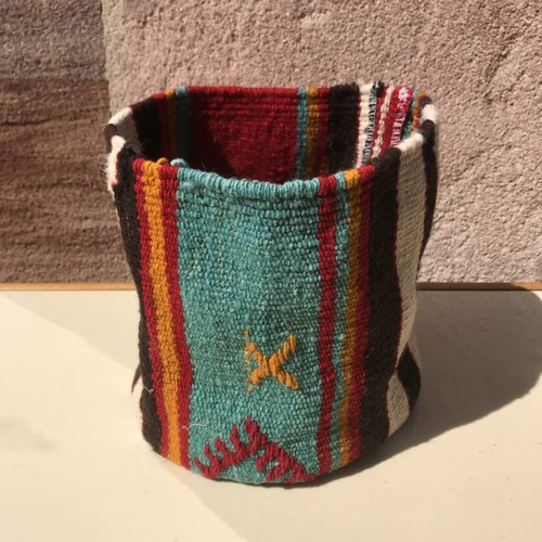 Kilim flower pot - kilim, (medium)