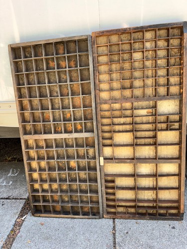 Pair lovely old type - #1, tray