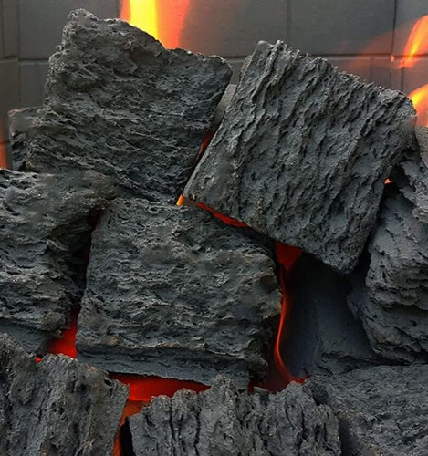 Gas fire replacement coals - gas,