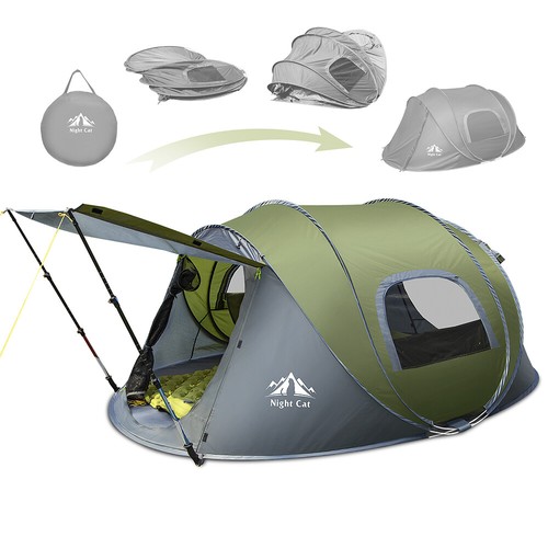 Night cat pop tent - 2, 3