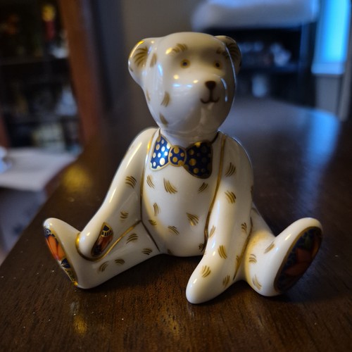 Royal crown derby edward - crown, teddy