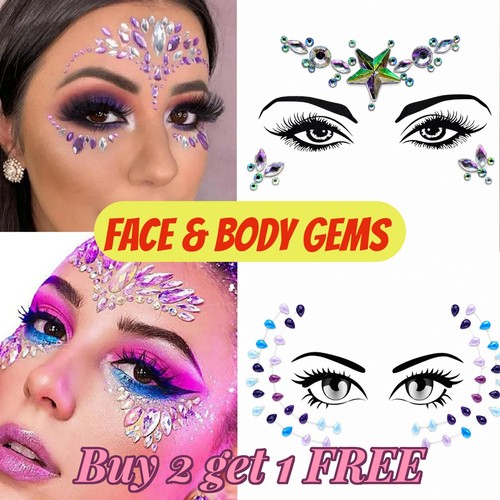 Face gems self adhesive - self,