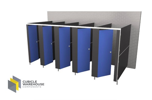 Five island toilet cubicle - five,