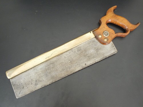 Superb vintage brass backed - brass,