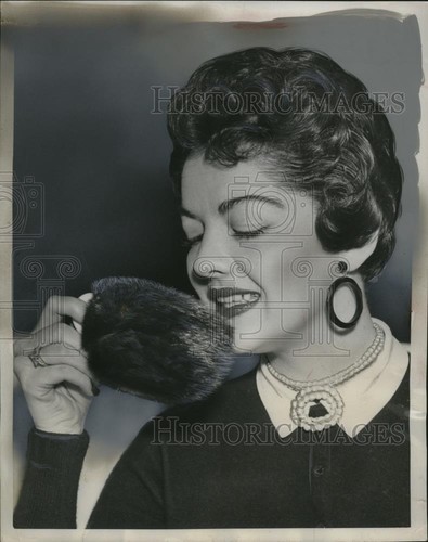 1954 press photo - press,