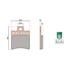 Brake Pads Malossi MHR Synt