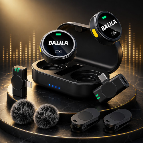 Wireless lavalier microphone - wireless,