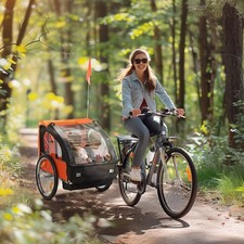 Kids 2-Seater Bike Trailer