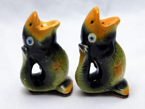 Pair miniature gurgle fish - of,