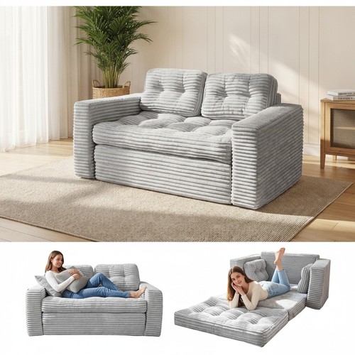 Convertible sofa bed - 2-in-1,