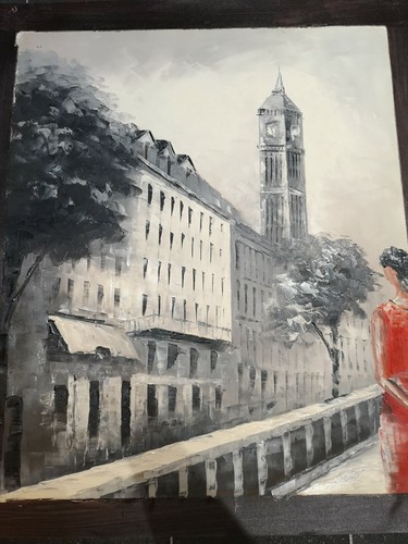 Original large canvas painting - original,