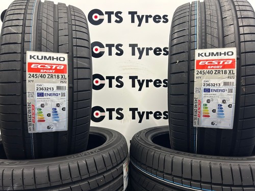 245 40r18 kumho ecsta - 4, x