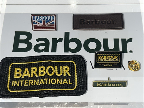 Barbour pin badges collection - barbour,