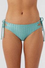 O'Neill Women's XL Mizi Metallic Rib Jensen Skimpy Bikini Bottoms in Canton
