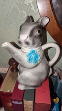 Tony Wood Rabbit Teapot