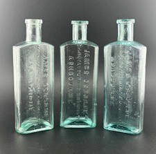 Antique Chemist Bottles James Osborne Ashbourne (Derbyshire) Epilepsy Quack Cure
