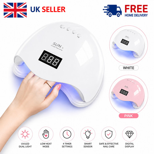 48w led nail lamp gel - uv,