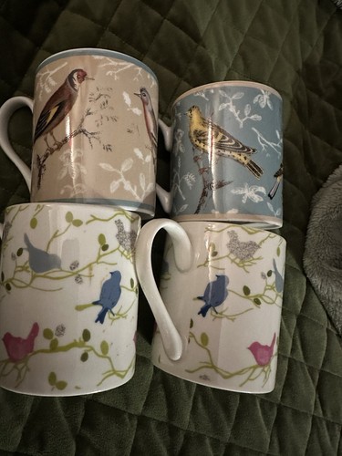 Queens china bird themed - 4,