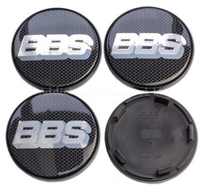 4x Genuine BBS Centre Caps