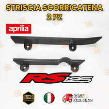 ?️Aprilia RS 125cc 2pz Pattino striscia pattino guidacatena AP8120793 AP8120794