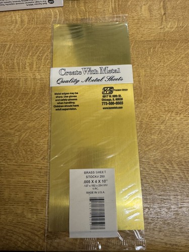 Metals 250 005x4x10 - k&s,