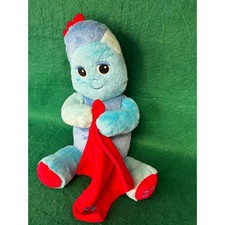 In the Night Garden Iggle Piggle 12" Plush Doll Stuffed Toy Lovey Blanket Clip