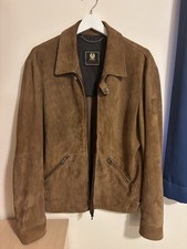 Belstaff Brown Suede Leather
