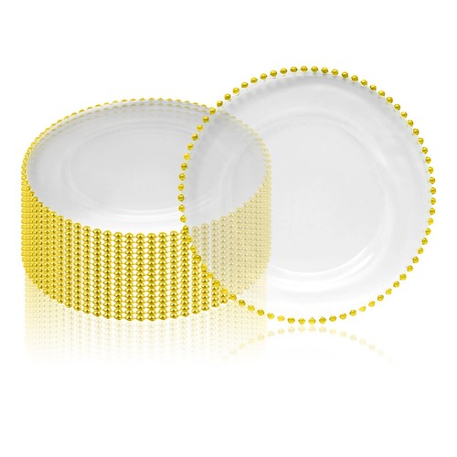 Elegant charger plates round - plates,