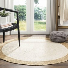 Jute Round Rug Handmade