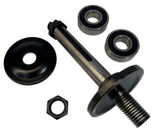 Delta RIGHT Tilt Unisaw Tablesaw Arbor with Blade & Pulley Nut, 2 Bearings - NEW