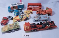 Vintage Diecast Toy Cars x 10 Corgi Matchbox Super king Lesney Lw225 Restoration