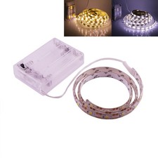 5V LED Strip Light Battery Powered Flexible Cabinet Kitchen TV Backlight Tape UK