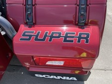 SCANIA SUPER sticker decal For New generation 2017-25 truck. Any 2 Colours.
