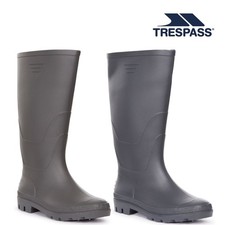 Trespass Mens Wellies Knee Length Wellington Boots Beck